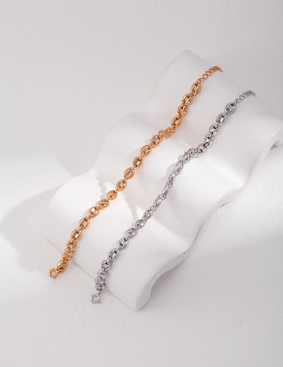 Versatile 925 Sterling Silver Chain Bracelet