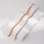 Versatile 925 Sterling Silver Chain Bracelet