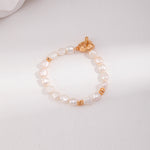 Simple Natural Baroque Pearl Bracelets