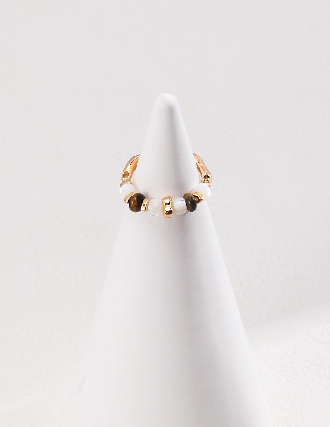 Tiger's Eye 925 Sterling Silver Rings - Gembea Jewelry