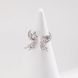 Butterfly Style Sterling Silver Rings