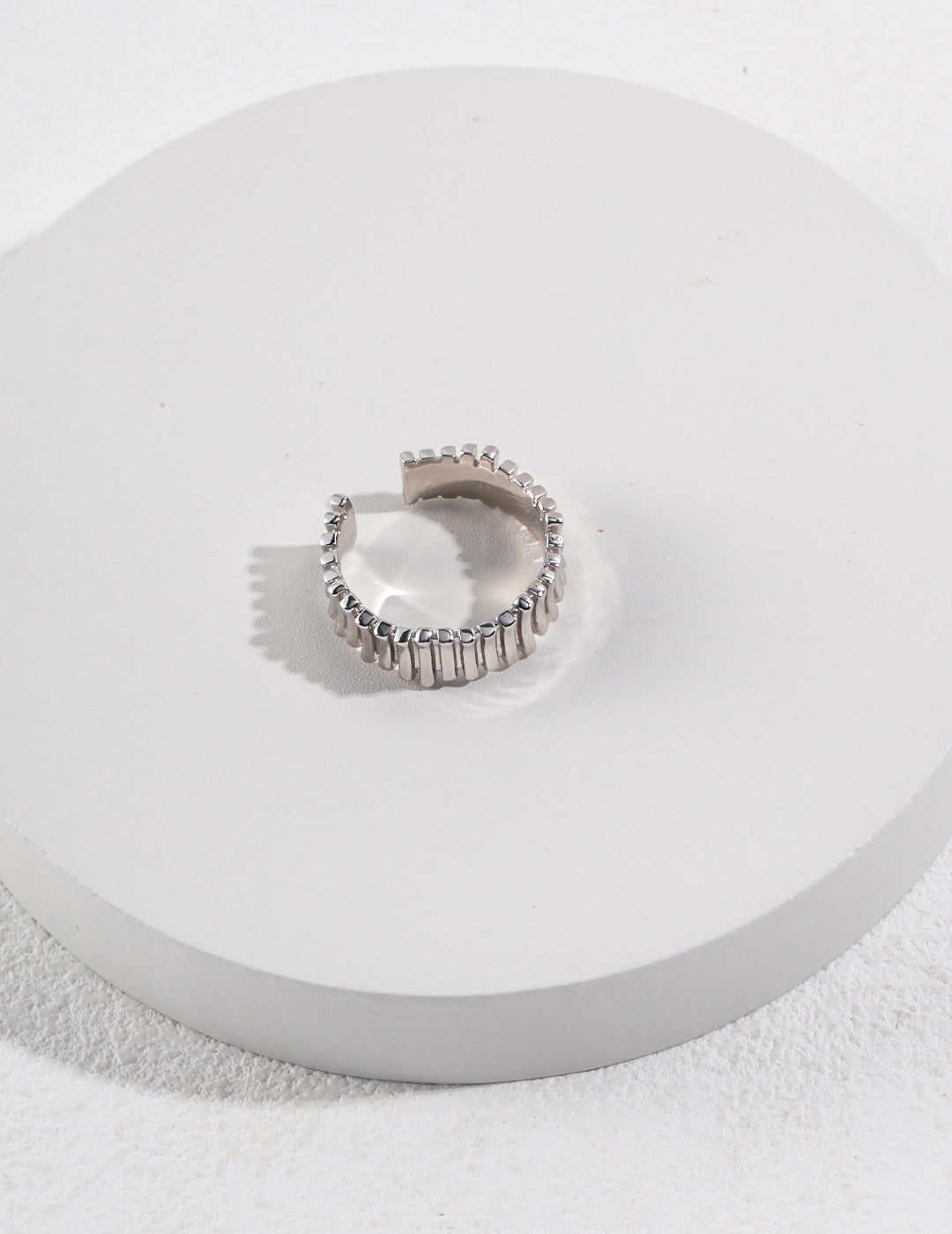 Simple 925 Sterling Silver Open Rings