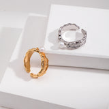 Lava Fluid Element Freshwater Pearl Rings