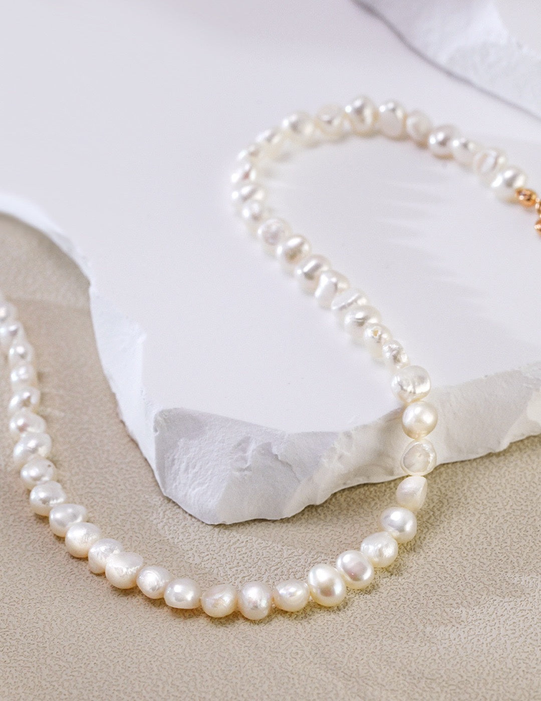 Classic Shaped Baroque Pearl Necklaces