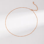 Minimalist French Style 925 Sterling Silver Necklace