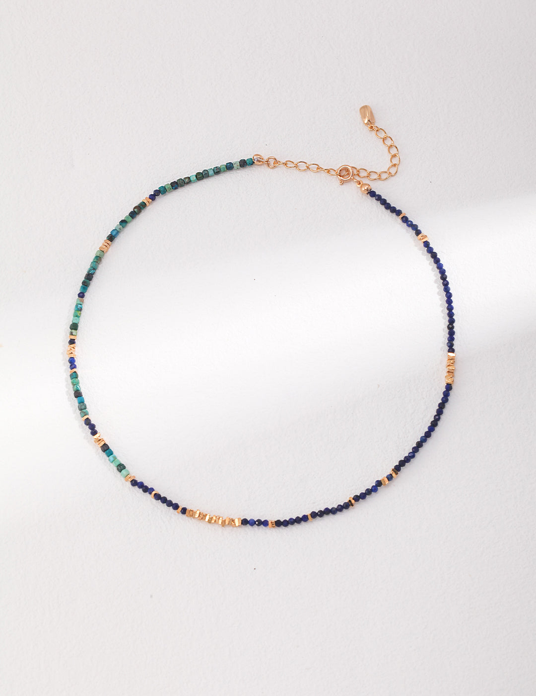 Synthetic Lapis Lazuli Gemstone Lucky Necklaces