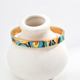 Colorful Drop Glaze Bangles Cuff Bracelets