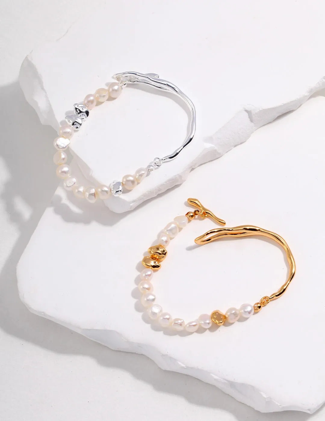Freshwater Pearl Bangle Bracelet