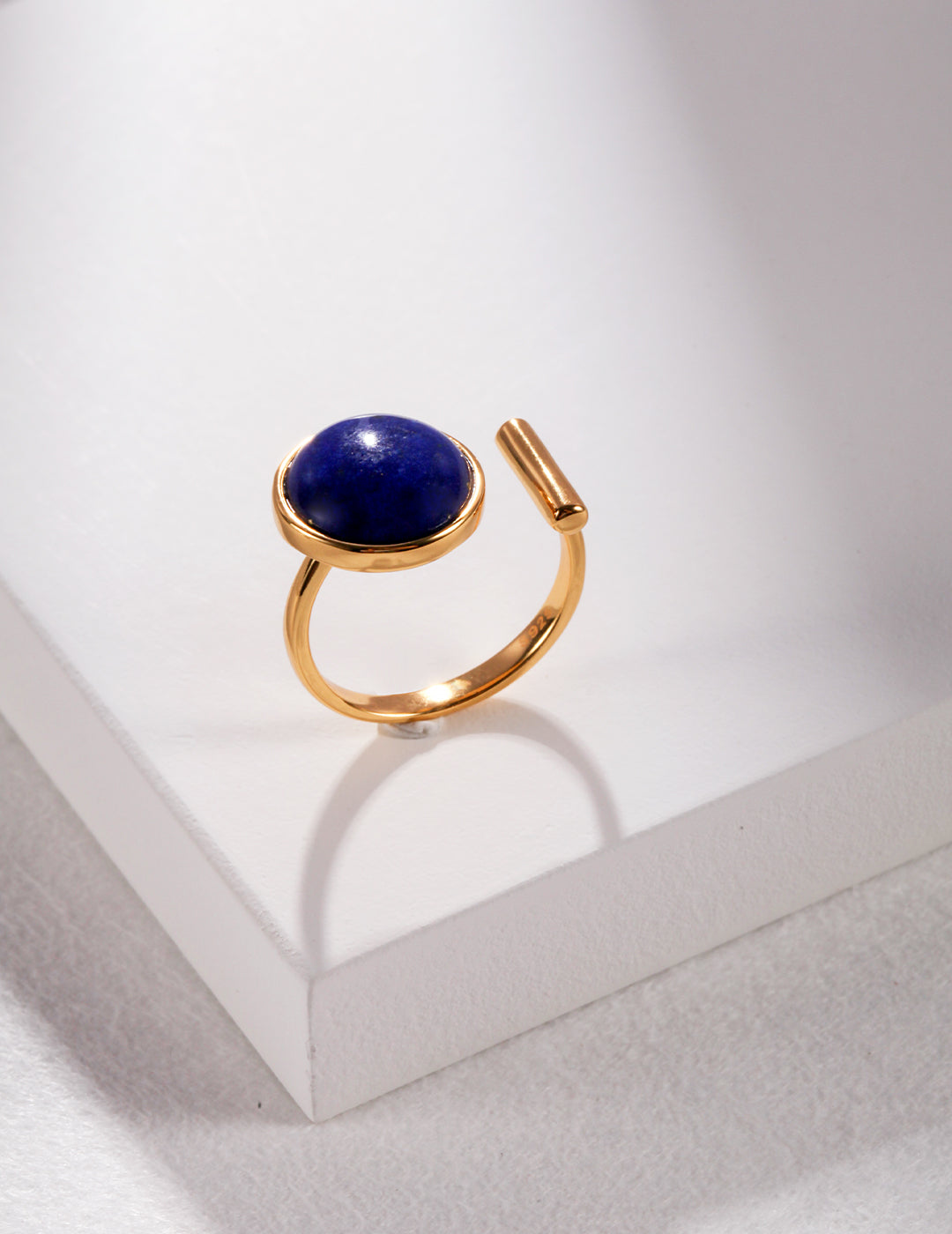 Gembea Jewelry Lazuli Days Series Blue Halo Ring