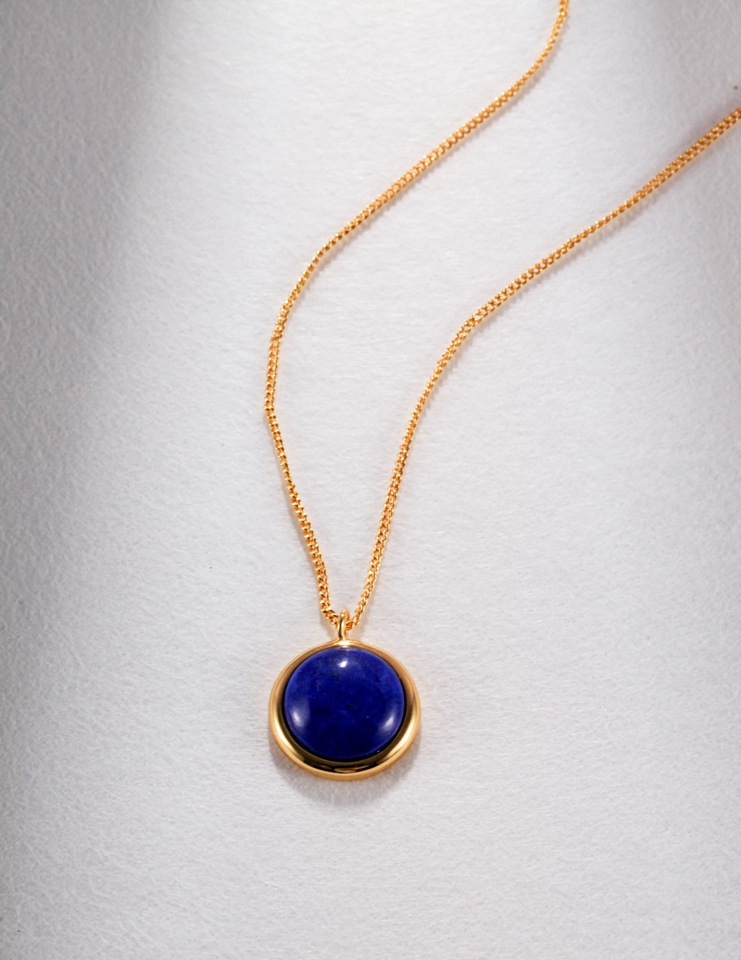 Gembea Jewelry Lazuli Days Series Blue Halo Pendant Necklace