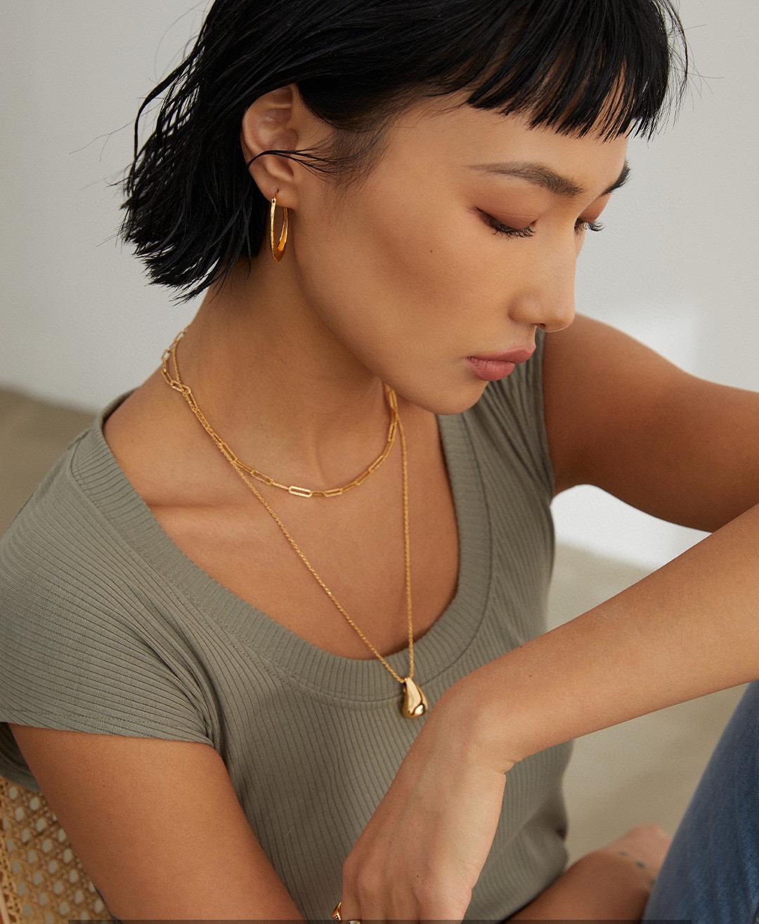 Gembea Jewelry Simple Chain Necklace