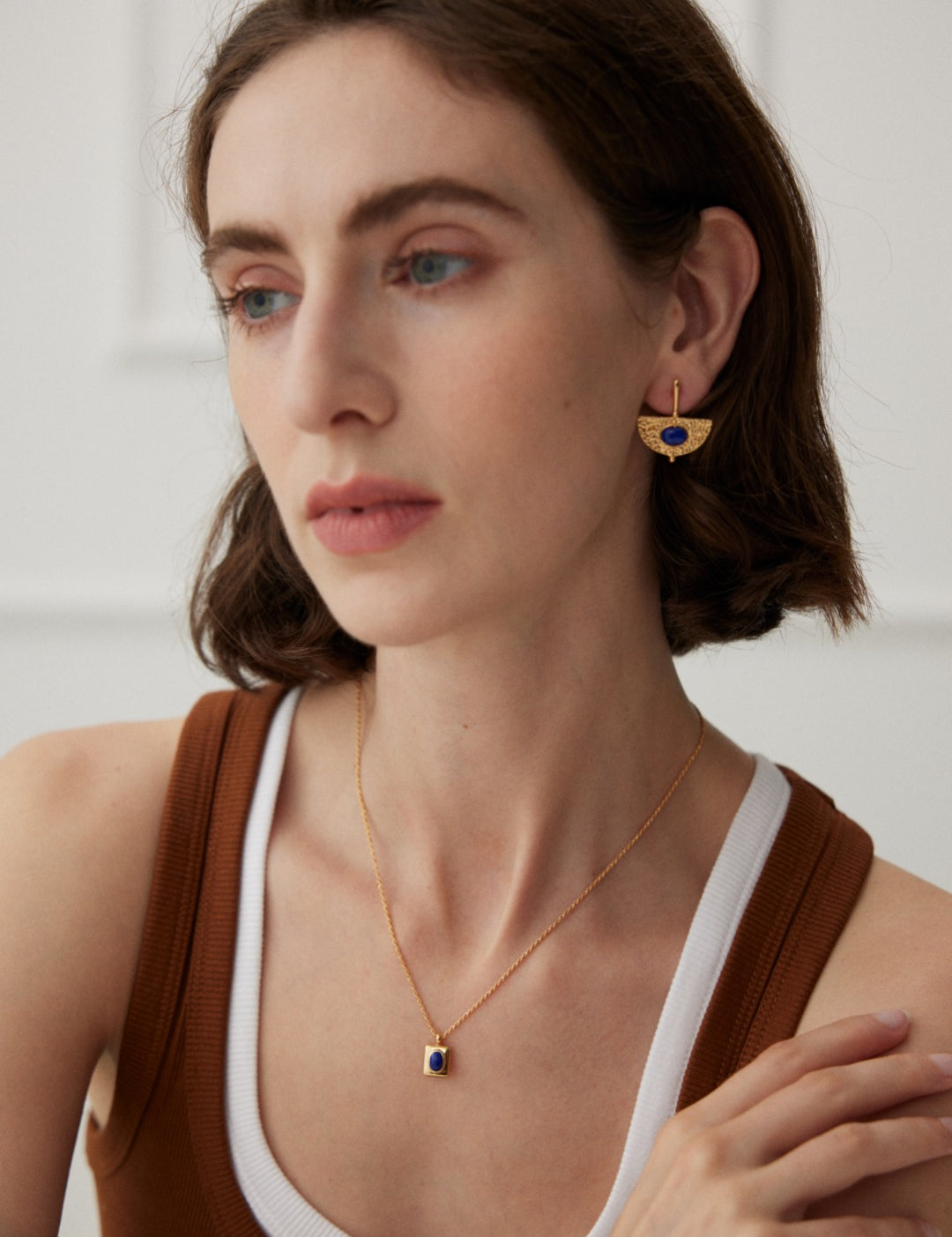 Gembea Jewelry Lazuli Days Series Azure Whispers Necklace