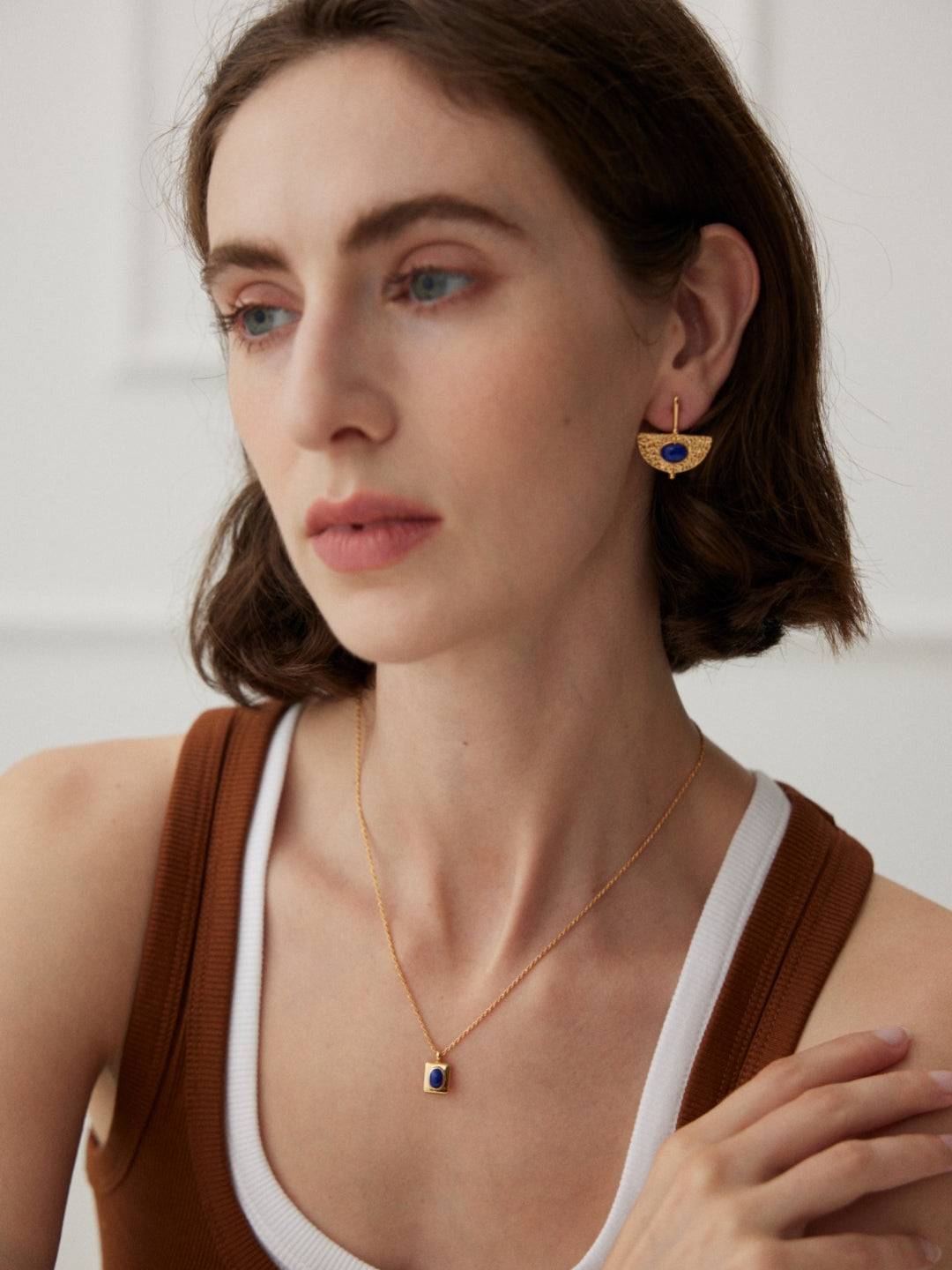 Gembea Jewelry Lazuli Days Series Azure Whispers Necklace