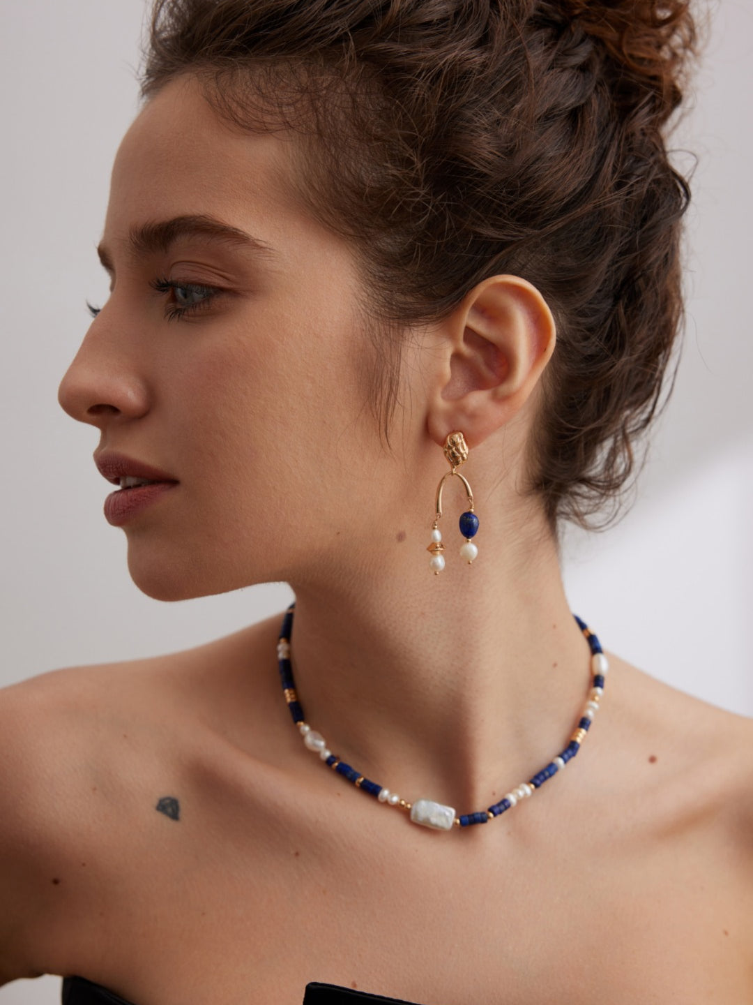 Gembea Jewelry Lazuli Days Series Ocean Pulse Earrings