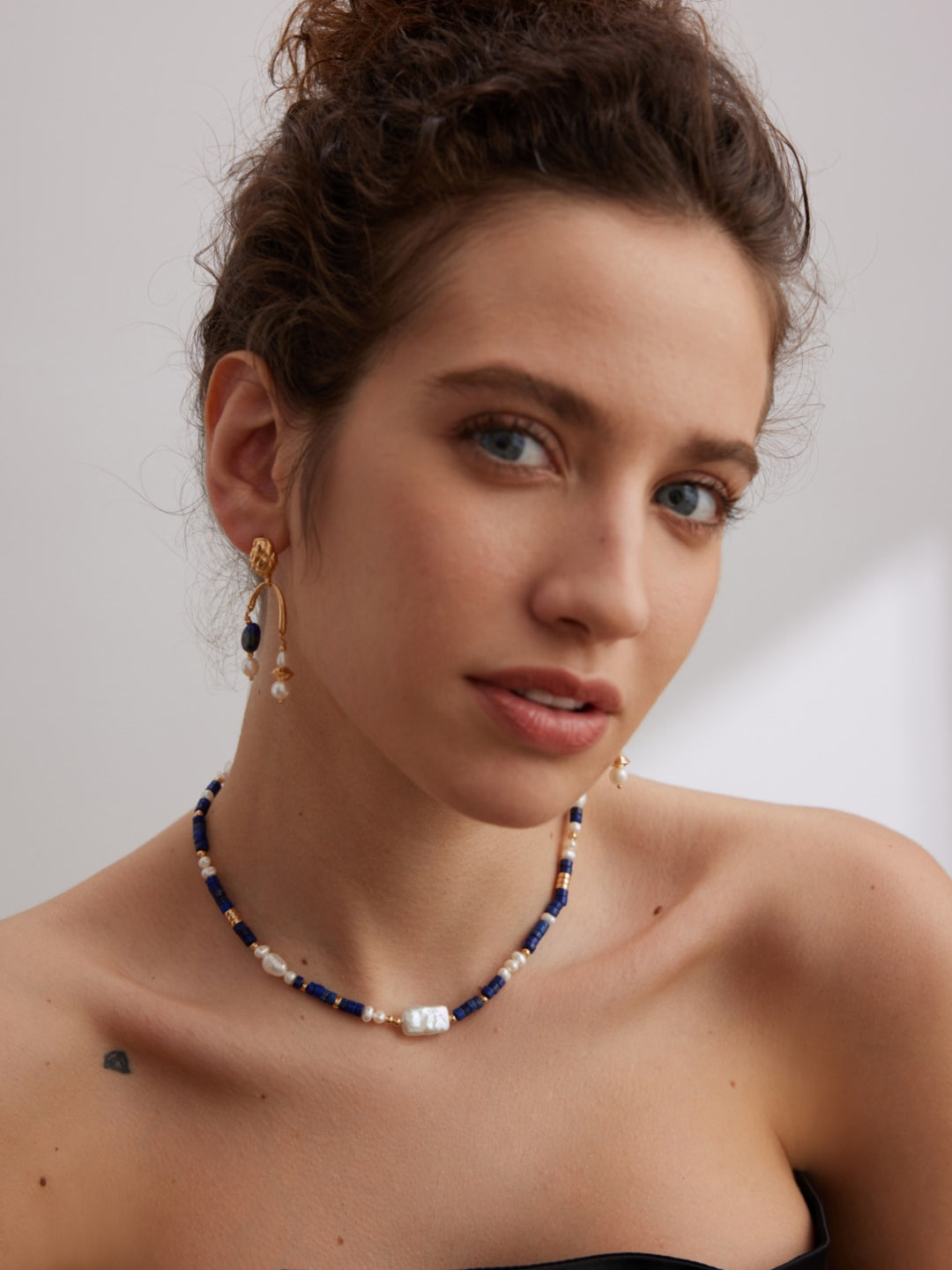 Gembea Jewelry Lazuli Days Series Ocean Pulse Earrings