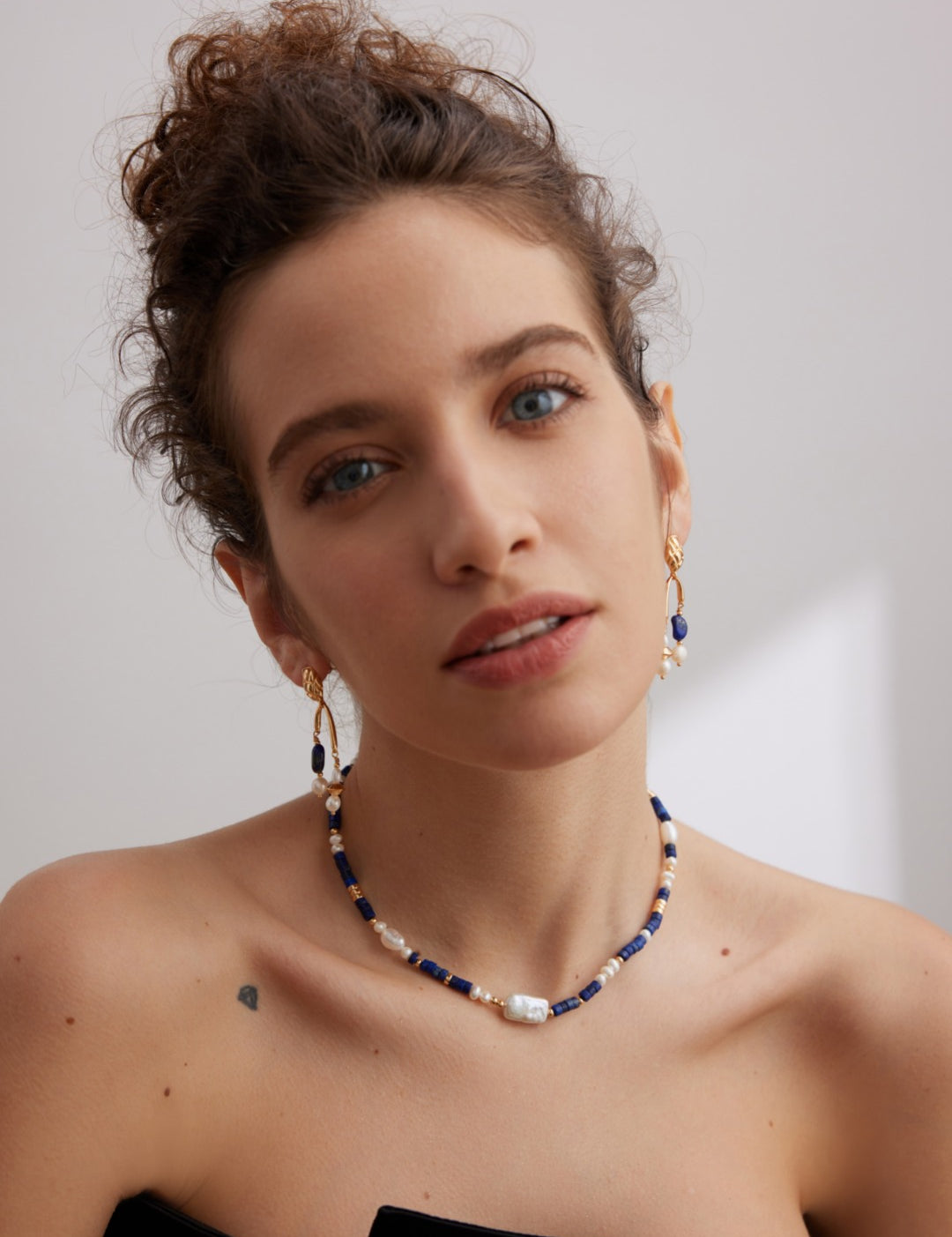 Gembea Jewelry Lazuli Days Series Ocean Pulse Necklace