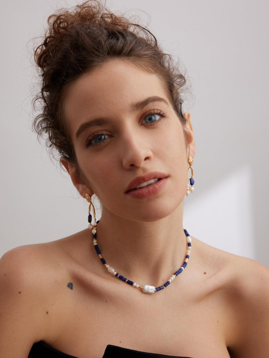 Gembea Jewelry Lazuli Days Series Ocean Pulse Necklace