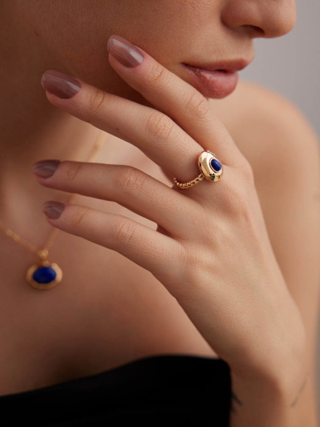 Gembea Jewelry Lazuli Days Series Sunlit Depths Ring