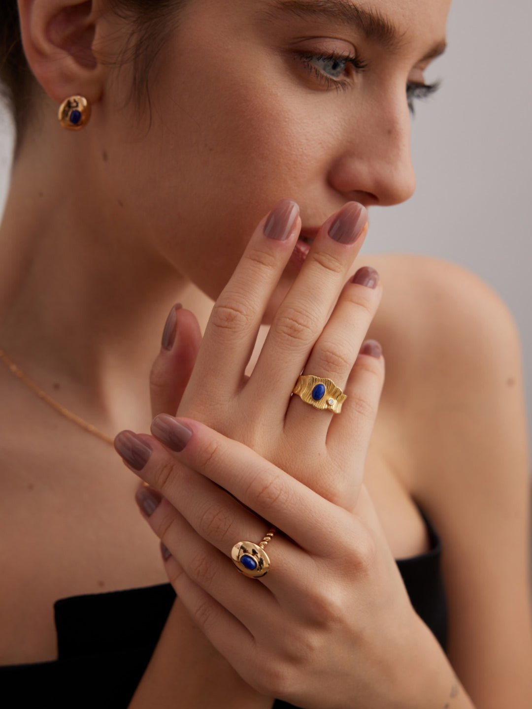 Gembea Jewelry Lazuli Days Series Sunlit Depths Ring