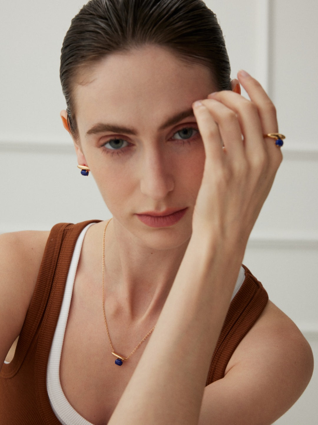 Lazuli Days Series Blue Solstice Necklace