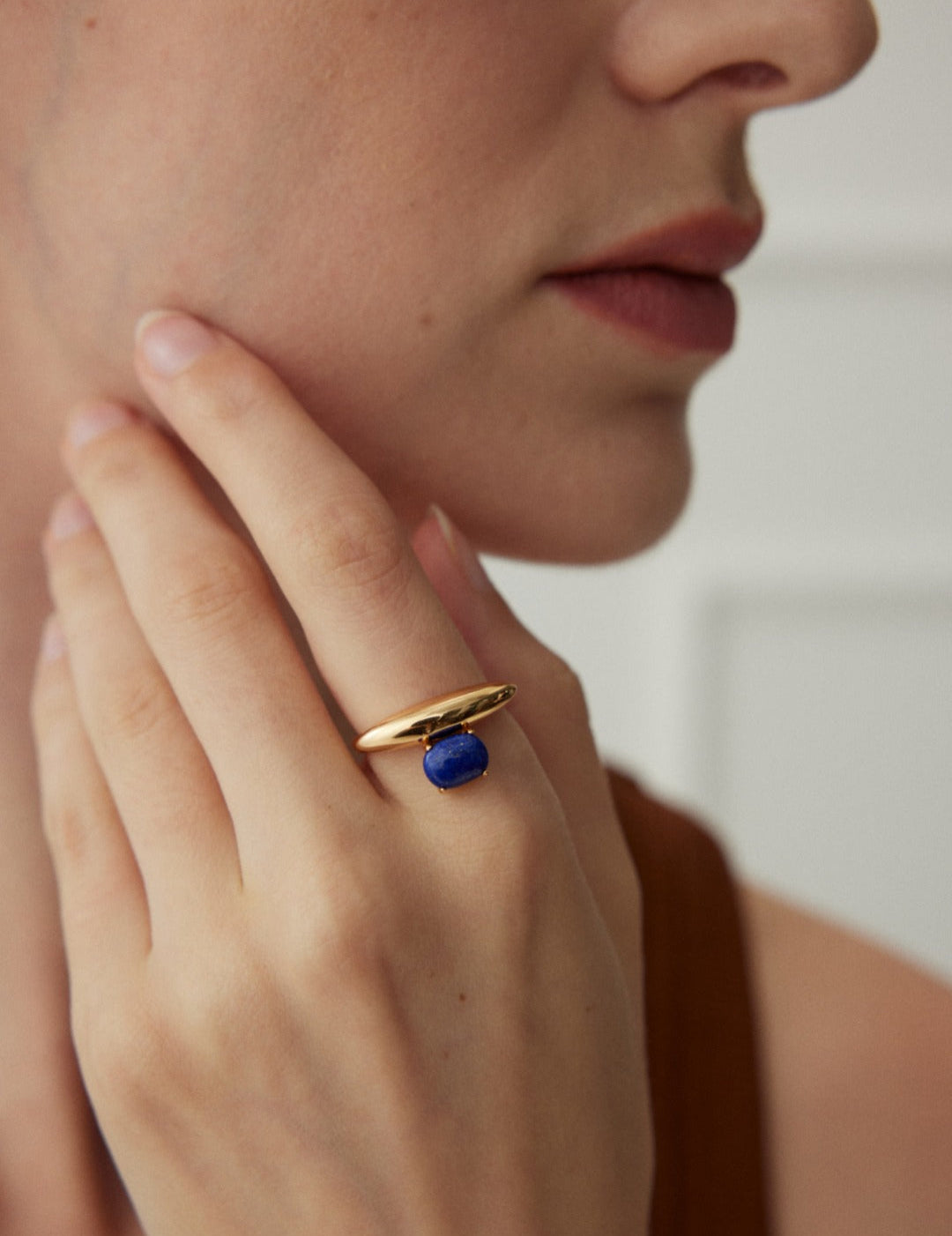 Gembea Jewelry Lazuli Days Series Blue Solstice Ring