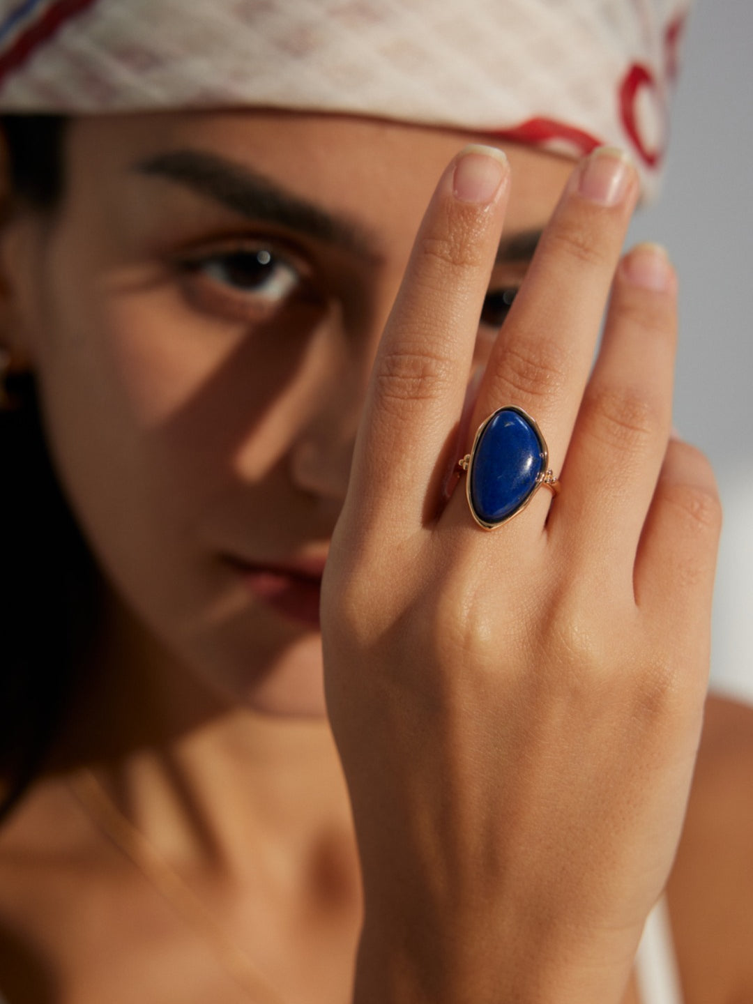 Gembea Jewelry Lazuli Days Series Celestial Drop Ring