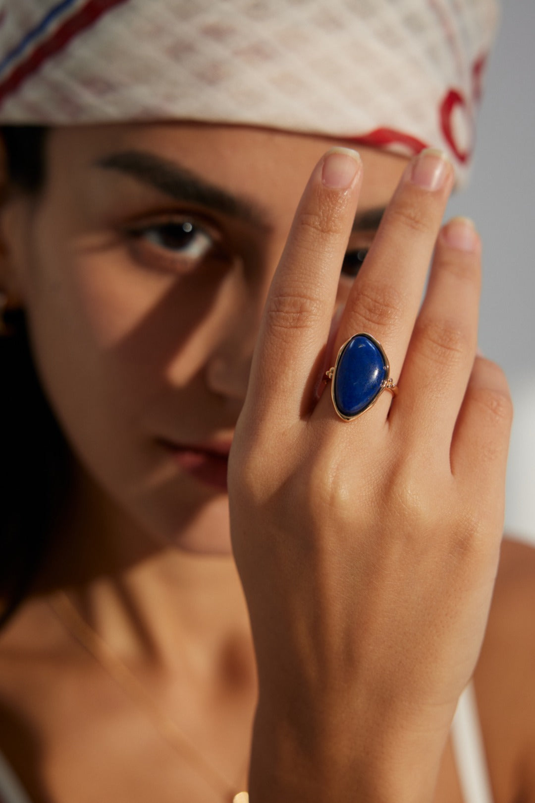 Gembea Jewelry Lazuli Days Series Celestial Drop Ring