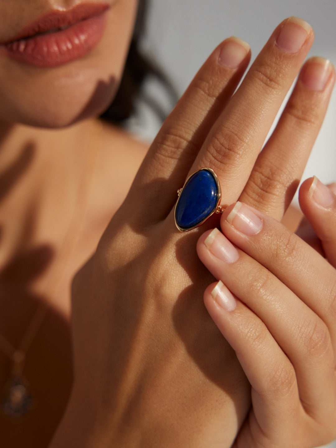 Gembea Jewelry Lazuli Days Series Celestial Drop Ring