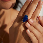 Gembea Jewelry Lazuli Days Series Celestial Drop Ring