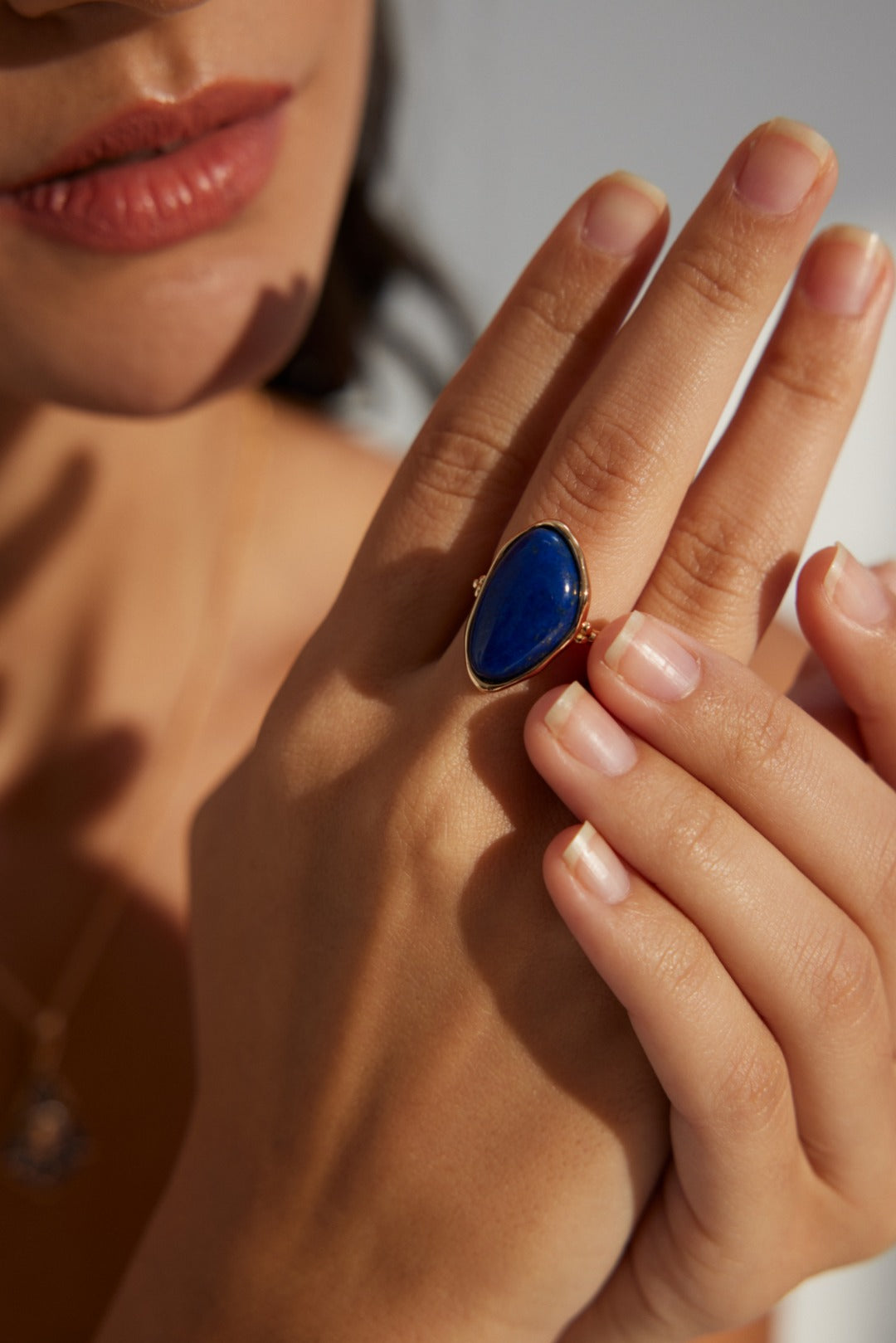Gembea Jewelry Lazuli Days Series Celestial Drop Ring