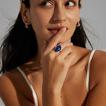 Gembea Jewelry Lazuli Days Series Celestial Drop Ring