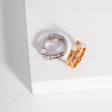 Gembea Jewelry Upper Opening Pearl Ring