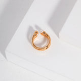 Gembea Jewelry Upper Opening Pearl Ring