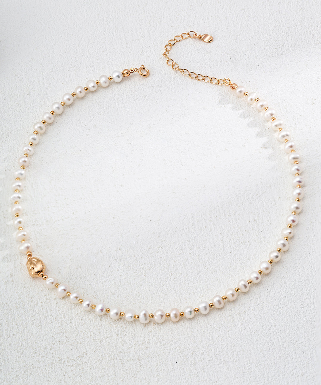 Gembea Jewerly Stack Natural Pearl Necklaces