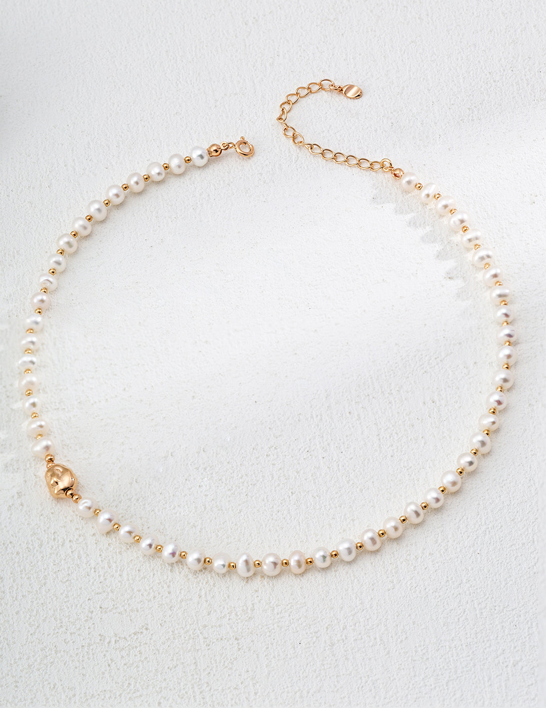 Gembea Jewerly Stack Natural Pearl Necklaces
