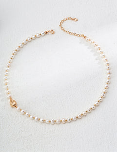Gembea Jewerly Stack Natural Pearl Necklaces