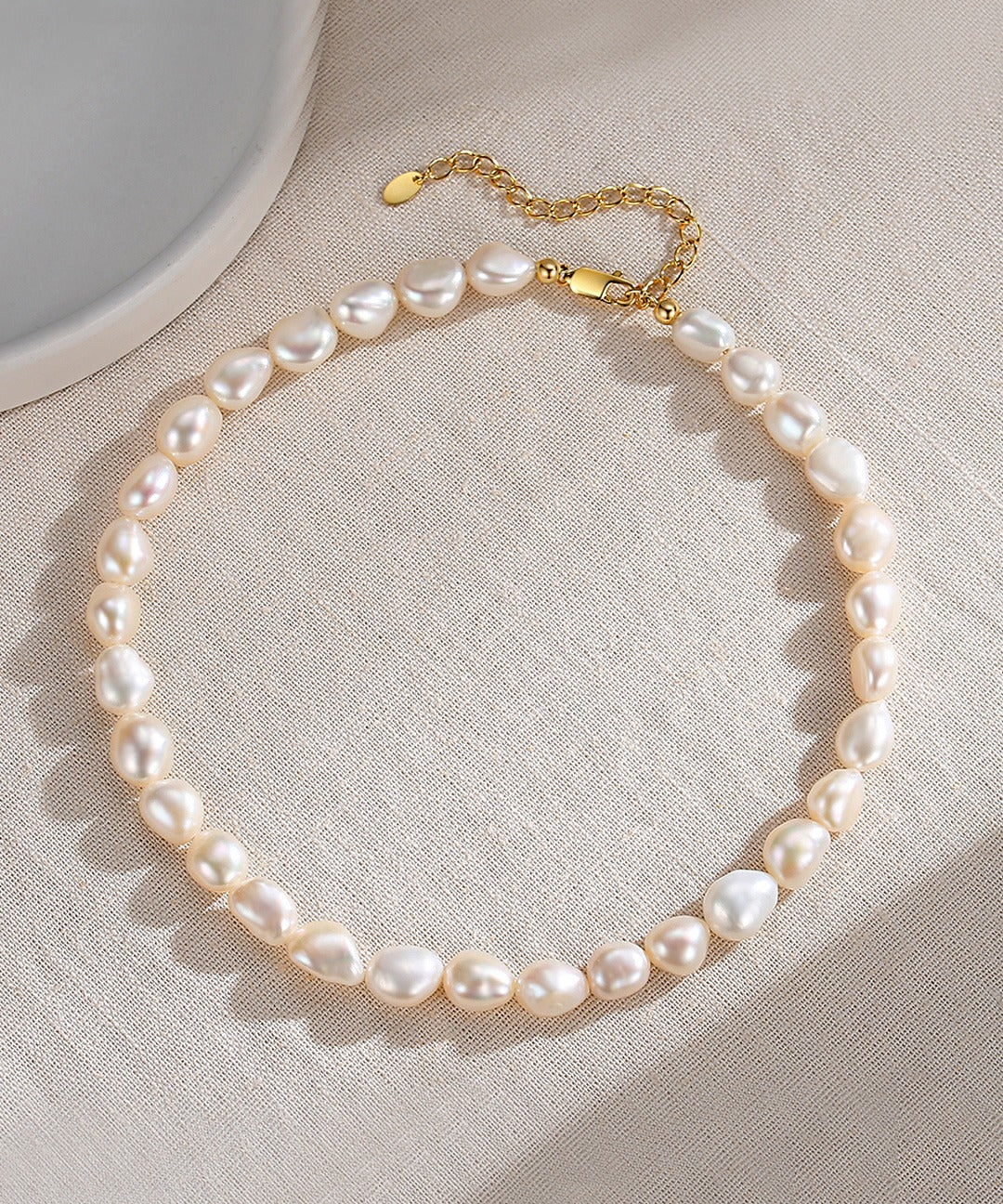 Gembea Jewelry Classic Natural Freshwater Pearl Necklace