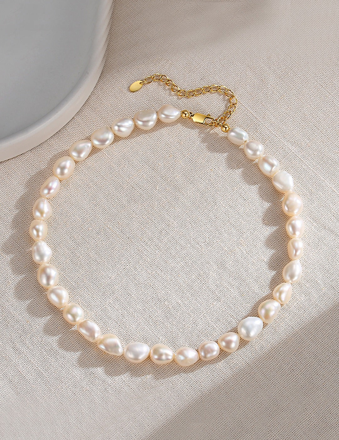 Gembea Jewelry Classic Natural Freshwater Pearl Necklace