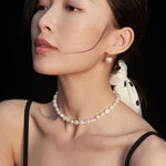 Gembea Jewelry Classic Natural Freshwater Pearl Necklace