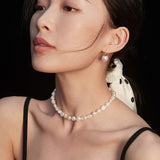 Gembea Jewelry Classic Natural Freshwater Pearl Necklace
