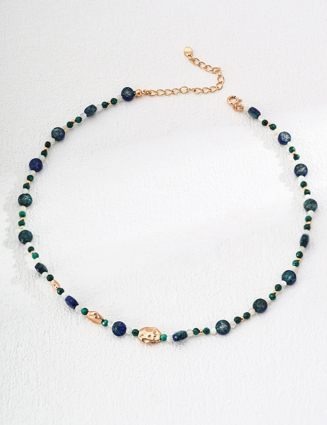 Lapis Lazuli Beaded Necklace Gembea Jewelry