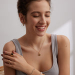 Tiger's Eye Stone Drop Earrings-Gembea Jewelry