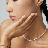 Tigereye Muse Series/Tiger's Eye Gemstone Open Ring