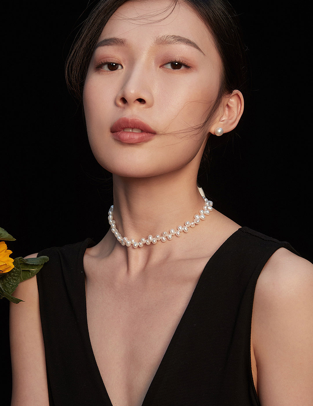 Elegant Freshwater Pearl Necklace-Gembea Jewelry