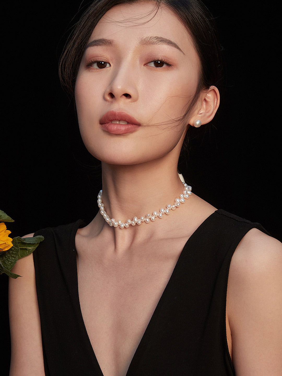 Elegant Freshwater Pearl Necklace-Gembea Jewelry